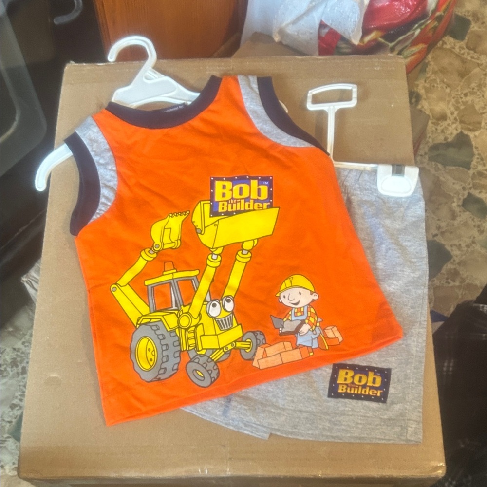 Vintage nwt Sz 2t Bob the builder shortset